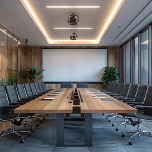A conference room